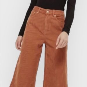 TopShop Corduroy Wide Leg Pant